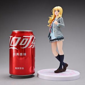 18CM tu mentira en abril Miyazono Kaori Anime japonés PVC figura muñeca de juguete - Product Image 3