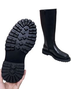 Botas Vaqueras de Invierno de Lujo para Mujer, Elegantes Botas Altas hasta la Rodilla con Tacón Cuadrado, Nueva Moda Valentinoing - Product Image 6