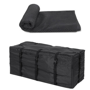 Cargo Box F15 Long Trip Storage Foldable Double Zippers Cargo Box Waterproof Heavy Duty Carrier Car Roof Luggage Bag