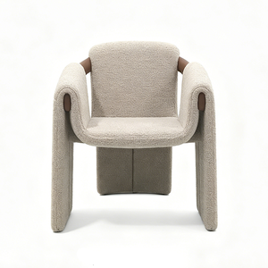 Poltrona Moderna <span class=keywords><strong>per</strong></span> <span class=keywords><strong>Soggiorno</strong></span> d'Hotel, Sedia Relax in Legno Massello con Velluto, Arredamento Creativo <span class=keywords><strong>per</strong></span> la Casa - Product Image 2