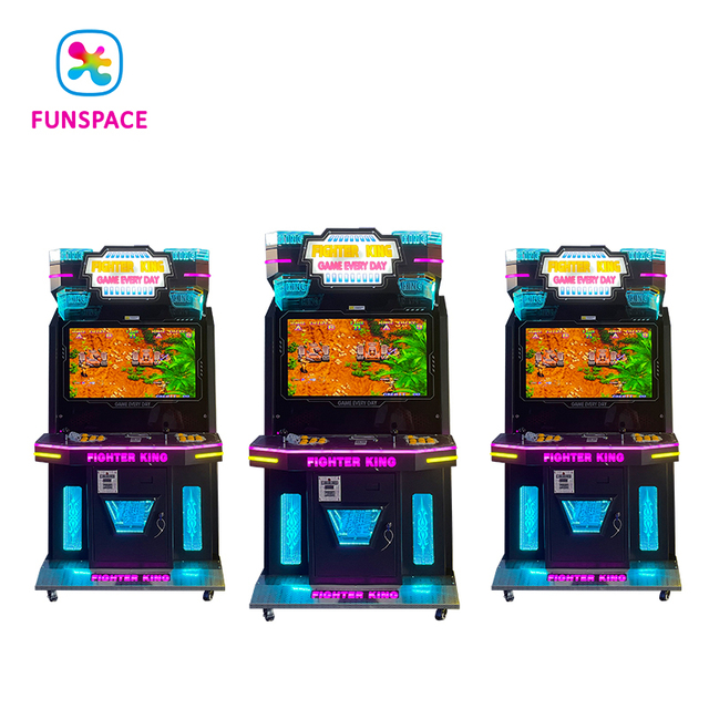 Funspace Custom Amusement Coin Operated Skill Game Cabinet Screen Machine Mini Street Fighter Arcade Machine Video Game