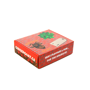 Özel logolu kağıt noel kutusu lüks küçük oluklu nakliye özel siyah mailler karton hediye giyim ambalaj kutuları - Product Image 5