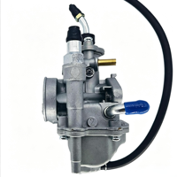 Nouveau starter à câble à distance en aluminium PZ17G-1 de 17 mm pour moteur horizontal 4 temps 100cc-110cc de moto tout-terrain et VTT
