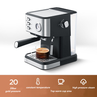 Cafetière Petite cafetière intégrée semi-automatique haute pression à vapeur concentrée à lait