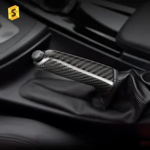 Shasha Carbon Carbon Fiber Interieuraccessoires Groothandel Auto Handrem Voor Bmw E90 E64