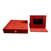 Cadre photo numérique 6 8 10 12 pouces avec lecture vidéo HD, prise en charge MP3, boîte cadeau de table avec couverture en cuir de luxe