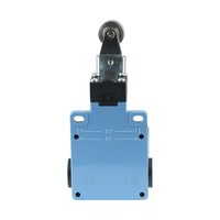 Interrupteur de voyage compact IP65 étanche 10A 380V SPDT en métal bleu et noir personnalisable KSA-031/LSA-031 pour usage industriel