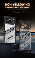 Étui renforcé aux coins anti-chute, double matériau TPU+PC, anti-rayures, résistant à l'usure, coque de téléphone pour Huawei Mate 80/Honor X5c Plus