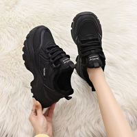 Chaussures de sport à plateforme pour femmes, tendance hiver coréenne, antidérapantes, chaudes, ne fatiguent pas les pieds, bottes de neige en fourrure épaisse, chaussures décontractées pour le campus