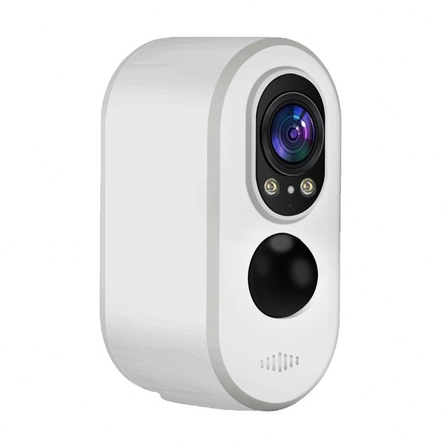 3MP CMOS IP65 Waterproof WiFi Wireless Battery Camera Indoor/Outdoor 5200mAh Low Power Two-Way Audio AI PIR Motion