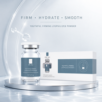 DRHG Ampoule Professionnelle Raffermissante Jeunesse et Fermeté Poudre Hydratation Profonde et Fixation de l'Humidité Soin de la Peau 5ml 5 Flacons