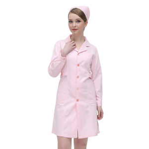 उच्च गुणवत्ता वाली प्रयोगशाला कोट सफेद प्रयोगशाला कोट सर्जिकल गाउन 100% कपास के कपड़े पहले डॉक्टरों और नर्सों के लिए पहले स्क्रब सूट - Product Image 2