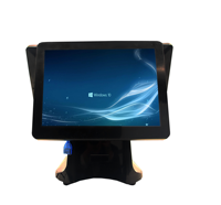 Sistema POS de pantalla táctil de 15 "de alta calidad Máquina de ventas todo en uno con software Pos de función SDK-Oferta de precio bajo