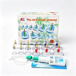 KL, Vente en gros usine, Lot de 12 ventouses de massage sous vide pour la santé et le <span class=keywords><strong>Hijama</strong></span> avec ventouses magnétiques - Product Image 2