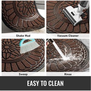 Modern Handmade Rope <b>Door</b> Mat 30x18 Inches Non Slip Indoor Entrance Mat with Acoustic Control Durable Front <b>Door</b> Mat - Product Image 6