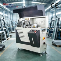 Scie à découper les coins en aluminium CNC pour profilés de connecteurs de fenêtres automatiques