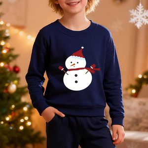 Sweatshirts à capuche pour garçons Nouveauté Hiver Épais Vêtements pour bébés filles et garçons Sweatshirts à capuche à manches longues pour garçons Sweatshirts à capuche de Noël - Product Image 1