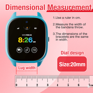 20มม. สายนาฬิกาสำหรับนาฬิกา Gizmo Watch 3 3 2 1 /gabb 3E 3 2 1 /syncup & Cosmo jrtrack 5/4/3/2 se/ 2 /jrrtrack เด็กชายหญิงสายรัดเด็ก - Product Image 3