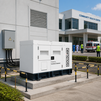 Genset Diesel Cummins Super Silent 45KVA 32KW Generator Ultra Low Noise Diesel AC Satu Fasa Berpendingin Air