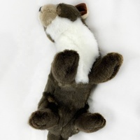 OEM vente en gros mignon simulation de loutre en peluche doux réaliste animaux sauvages en peluche PP coton rempli de nylon poupée cadeau pour enfants