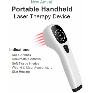 Dispositivo portátil veterinário da terapia do <span class=keywords><strong>laser</strong></span> frio do <span class=keywords><strong>laser</strong></span> do diodo 650nm 808nm para o alívio das dores - Product Image 2