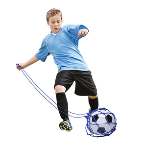 Sac de transport en nylon pour ballon de football et de basketball, avec filet de sport professionnel en maille solide pour l'entraînement individuel de football pour jeunes, idéal pour l'extérieur - Product Image 2