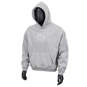 Sudadera con Capucha Corta y Holgada de Invierno TOPSHOW, Tejido Grueso 100% Algodón Felpa 400 Gsm, Sudadera Personalizada con Bordado - Product Image 1