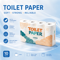 Papier toilette compact le plus vendu pour les toilettes des centres commerciaux et les sanitaires publics – Approvisionnement en stock de petits rouleaux de papier toilette