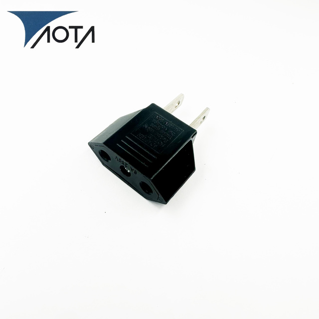 European Standard Industrial & Hospital Use ABS Adapter Plug-Convenient Mini Two-Pin