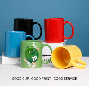 Mug à bière en céramique personnalisé avec logo, 15 oz, bord doré, 0,5 L/1 L, grande capacité - Product Image 6
