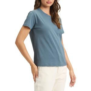 Camiseta Corta Informal para Mujer, Estilo Diario, Perfecta para Movimiento Libre, con un Look Limpio y un Atractivo Equilibrado - Product Image 1