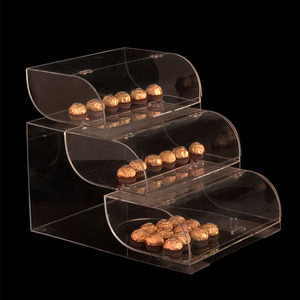 Vetrina da forno in acrilico all'ingrosso in fabbrica per cupcake,dessert, ciambelle e vetrina espositiva - Product Image 2