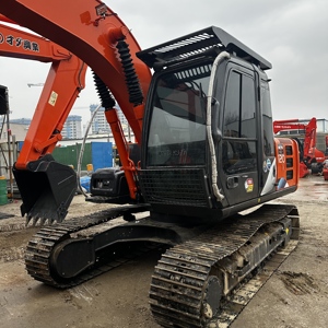 Vente Flash : Excavatrice Hitachi ZX120 d'occasion, 12 tonnes, mini-excavatrice d'occasion avec moteur d'origine et certifiée EPA - Product Image 3