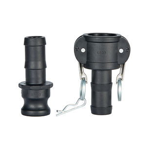 Raccord de tuyau en PP raccord de tuyau rapide de type B raccord camlock auto-ajusté avec filetage NPT tailles totales disponibles - Product Image 5