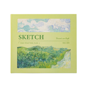 Carnet de croquis à couverture rigide pour étudiants en art adulte, 128 pages, papier kraft vierge personnalisé, pour <span class=keywords><strong>dessin</strong></span>, peinture, graffiti, carnet de croquis - Product Image 6