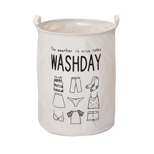 Large Storage Basket Bathroom Home Decor Laundry <strong>Hamper</strong> Collapsible Round Storage <strong>Hamper</strong> Boxes Bin Clothing Organizer <strong>for</strong> <strong>Women</strong> - Product Image 2