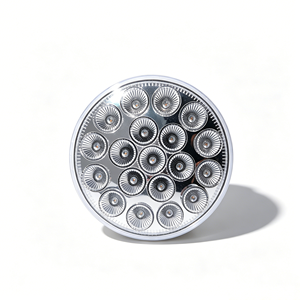 Feu arrière combiné LED multicolore de 4 pouces pour véhicules tout-terrain, feu arrière/stop LED rond 12V - Product Image 1