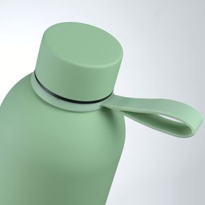 Botella de Agua de Acero Inoxidable con Aislamiento al Vacío de Doble Pared, con Tapa de Boca Ancha, Botellas Deportivas - Product Image 3
