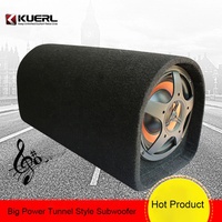 Subwoofer Activo de Alta Calidad y Gran Potencia de Fábrica China, Tubo de Bajos de 12V para Coche de 6/8/10 Pulgadas