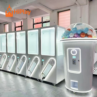 Distributeur automatique géant de capsules Gashapon en forme de coupelle, jeu de récompenses créatif style crème glacée pour centre commercial