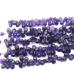 Wholesale Kuoyu F01878 15 Inches 6/8MM Smooth Dark Yellow <b>Amethyst</b> Stone Drop Beads for Jewelry Making Diy <b>Bracelet</b> - Product Image 2