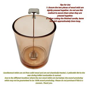 ที่หนีบเทียนไม้แบบไร้ควันทำจากขี้ผึ้งเป็นมิตรต่อสิ่งแวดล้อมทำจากเทียนทำจากขี้ผึ้งแบบไร้ควัน - Product Image 4