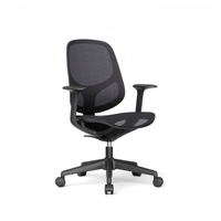 Chaise de bureau ergonomique moderne et confortable en maille intégrale, réglable en hauteur, pour ordinateur