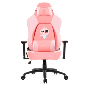 Siège de course coréen en vogue pour fille Gamer <span class=keywords><strong>Rom</strong></span> rose confortable en cuir Kakao Friends Premium Gaming Computer Chair apchacun - Product Image 1