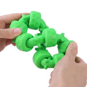 Prix usine personnalisé forme ronde sans BPA en caoutchouc naturel chien traiter jouet dur Durable interactif chien jouets à mâcher - Product Image 2