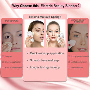 Trang điểm mới bột điện puffer, bột nhanh puffing, THẬM CHÍ và tinh tế nền tảng Make-up, đơn giản và dễ sử dụng - Product Image 4