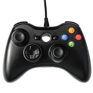 จอยเกมแบบมีสาย USB สำหรับคอนโซล 360 คอนโทรลเลอร์ จอยแพด สำหรับ 360 พีซี เกม จอยสติ๊ก - Product Image 4