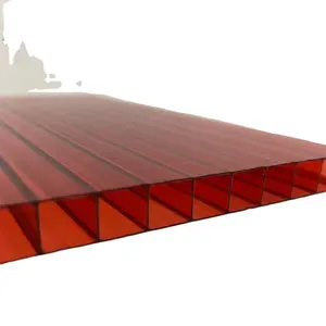 현대 프리미엄 폴리 카보네이트 제품 라인 장수명 중공 지붕 타일 창 시트 프리미엄 지붕을 위해 설계된 바닥 패널