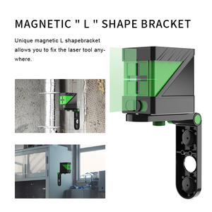 Nivel Láser Verde Mini Multifunción Industrial <span class=keywords><strong>para</strong></span> Interiores, Herramienta de 2 Líneas, Alcance de 5-10 m, Pilas AA No Incluidas, <span class=keywords><strong>para</strong></span> Azulejos y <span class=keywords><strong>Techos</strong></span> - Product Image 3