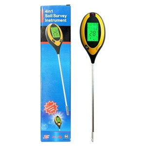Bốn-in-one chất lượng đất Detector độ ẩm đất nhiệt độ PH meter cho thương mại nước ngoài OEM tùy chỉnh - Product Image 1